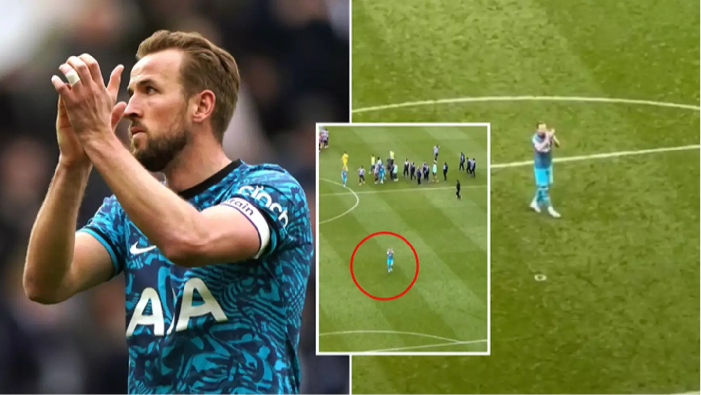 Fans think Harry Kane is leaving Spurs after footage from Newcastle thrashing emerges