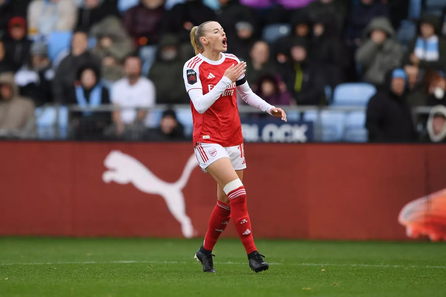 Chloe Kelly scored on her return to Manchester City. Image: Getty