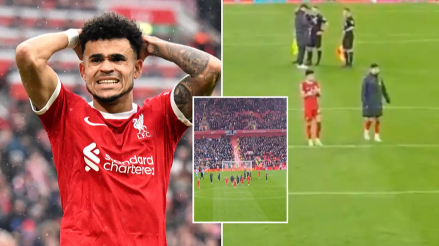 What Luis Diaz did moments after Liverpool's draw with Man City speaks volumes 