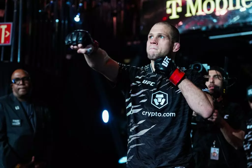 Alex Morono has been cut by the UFC. (Image: Cooper Neill/Zuffa LLC)