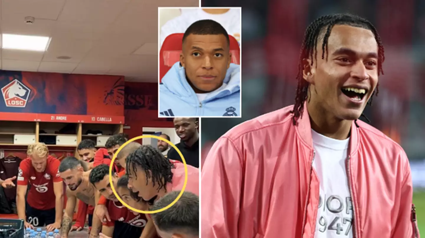 Fans spot what Kylian Mbappe's brother did in the Lille dressing room after Real Madrid's Champions League defeat