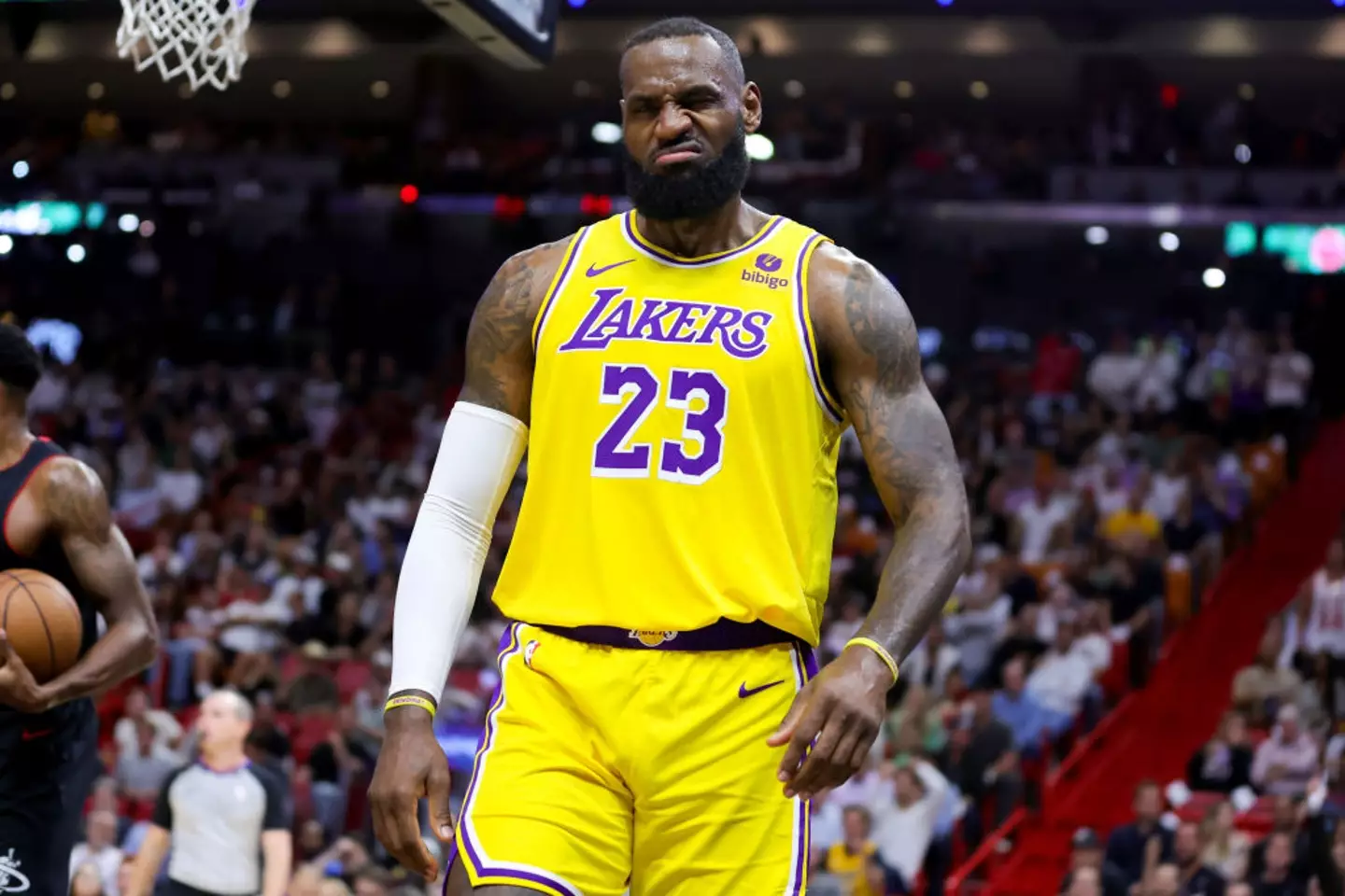 LeBron James made his feelings clear (Credit:Getty)
