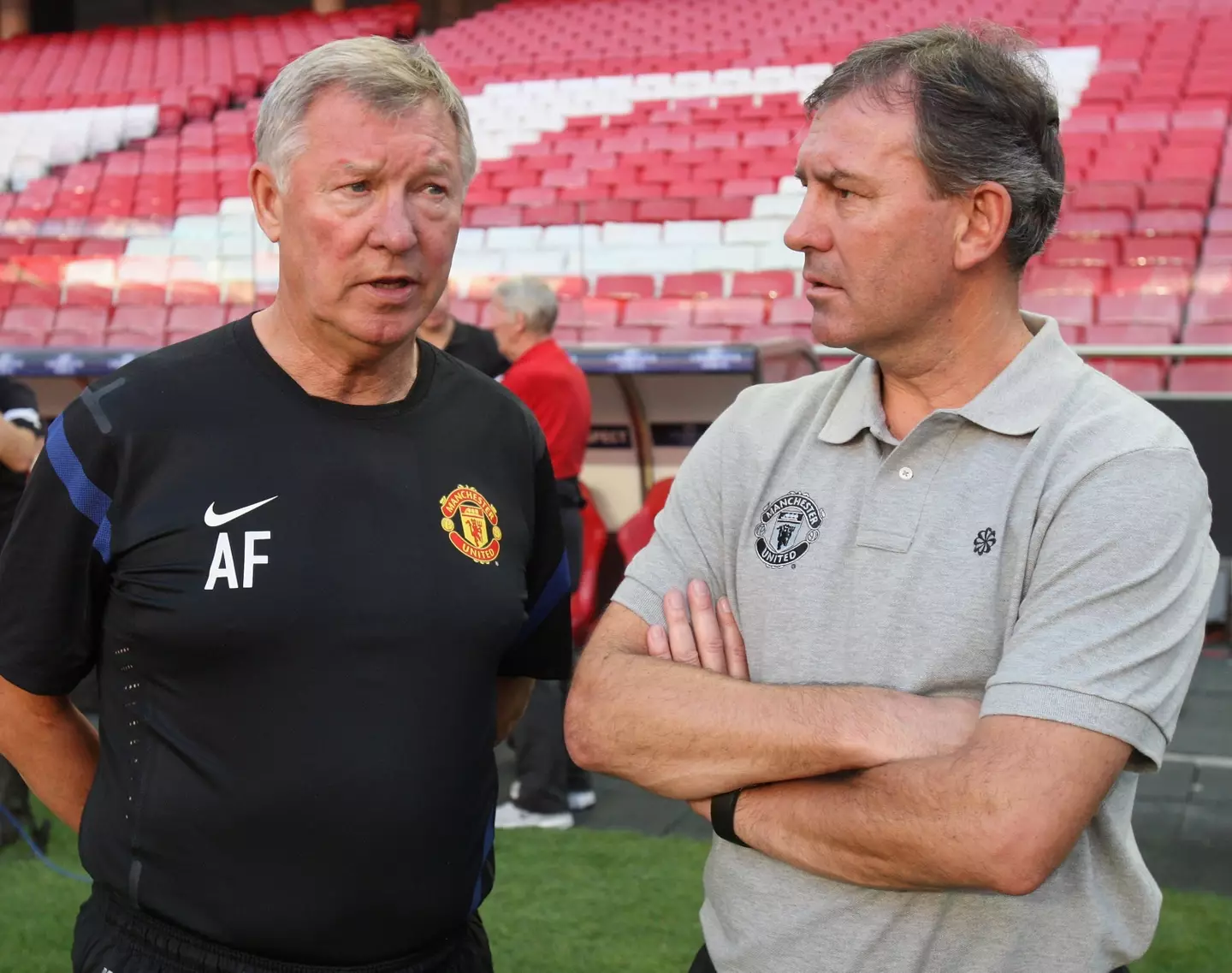 Robson followed Ferguson into management. Image: Getty