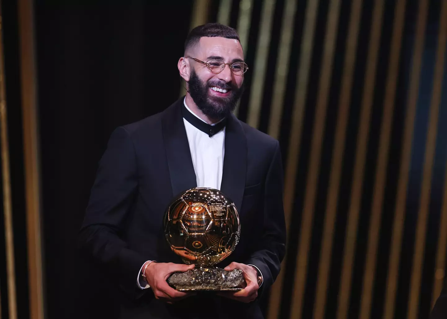 Karim Benzema won the Ballon d'Or on Monday (Image: Alamy)