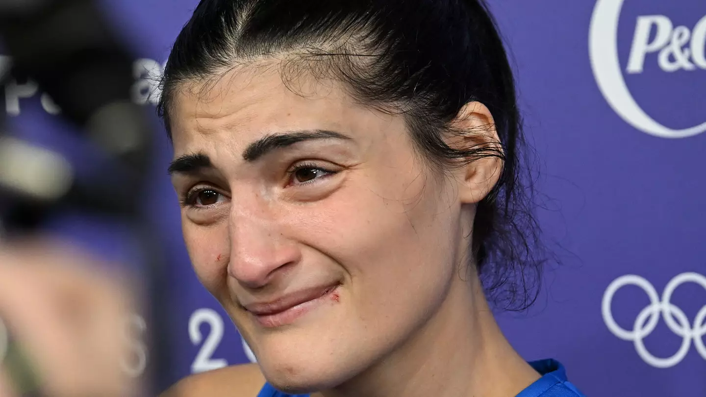 Olympic boxer claimed she 'had to preserve her life' after quitting against Imane Khelif after just 46 seconds