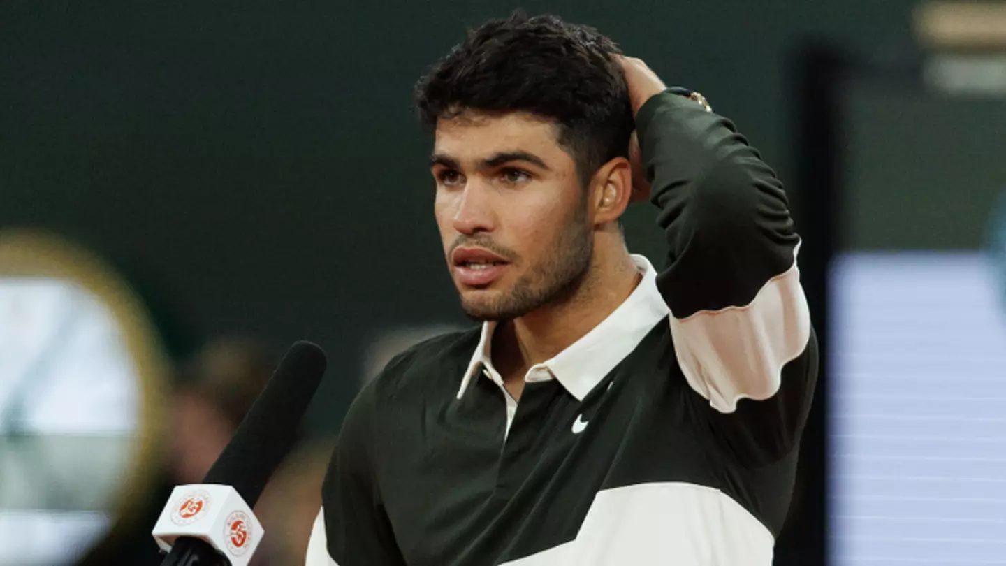 Carlos Alcaraz calls for drastic tennis rule change ahead of Wimbledon as reigning champion hit with penalty