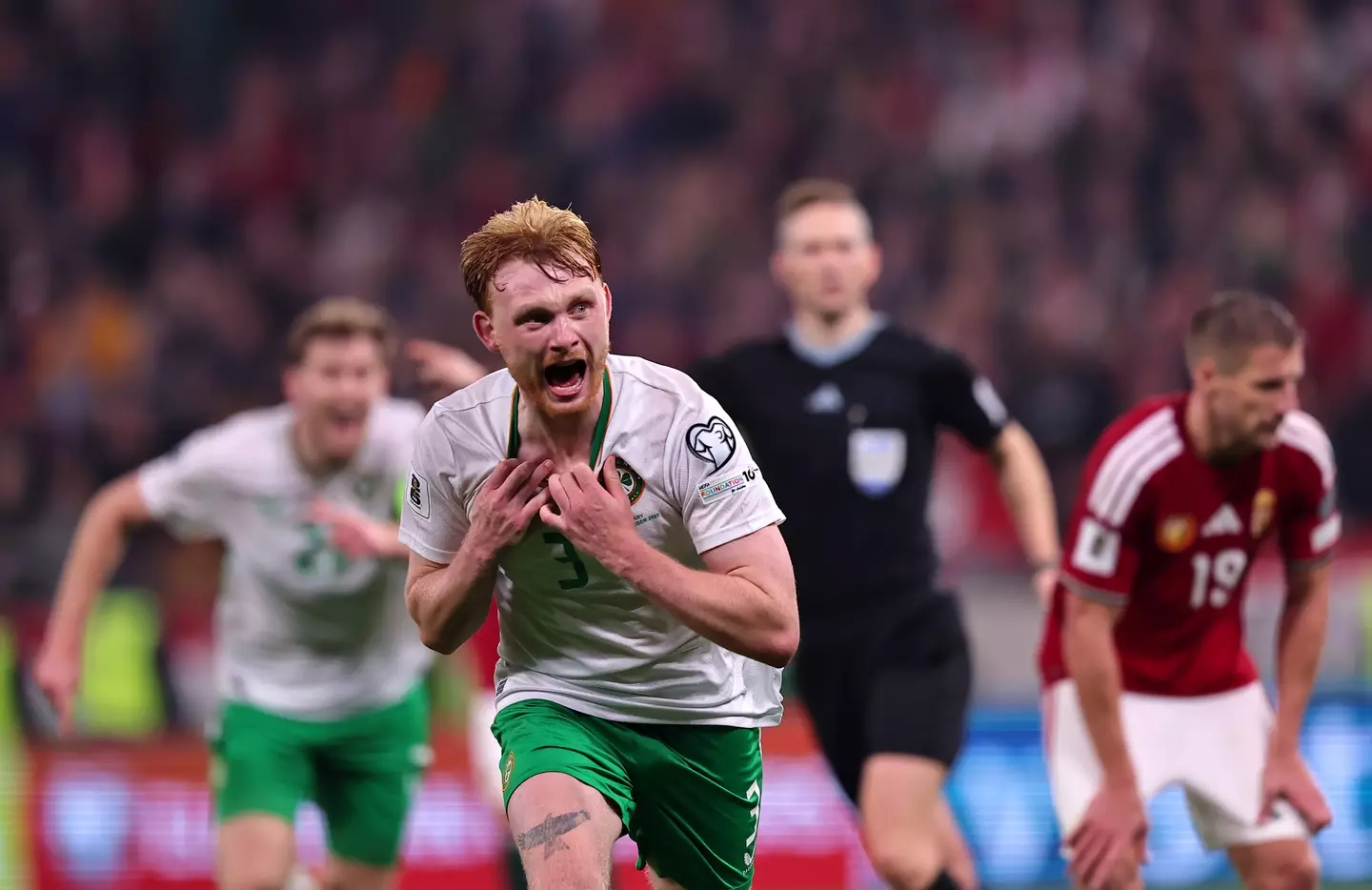 Two Republic of Ireland players will be absent for their World Cup play-offs match. (Image: Getty)