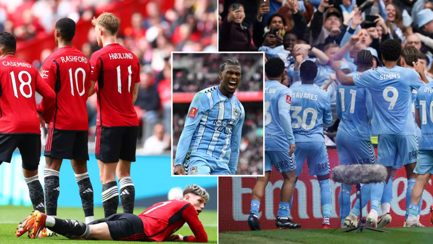 Coventry players were 'startled' by how poor one Man Utd player was against them in FA Cup semi-final