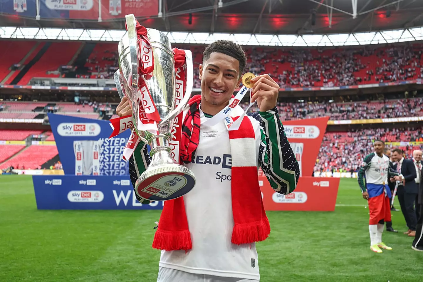 Bellingham secured promotion to the Premier League with Sunderland. (Image: Getty)