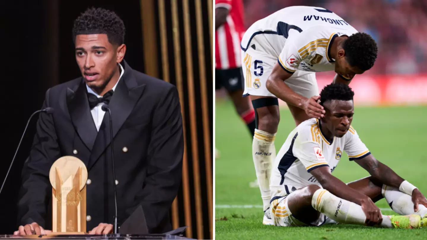 Spanish media make their feelings clear on Jude Bellingham after Real Madrid star fails to publicly back Vinicius Jr over Ballon d'Or snub