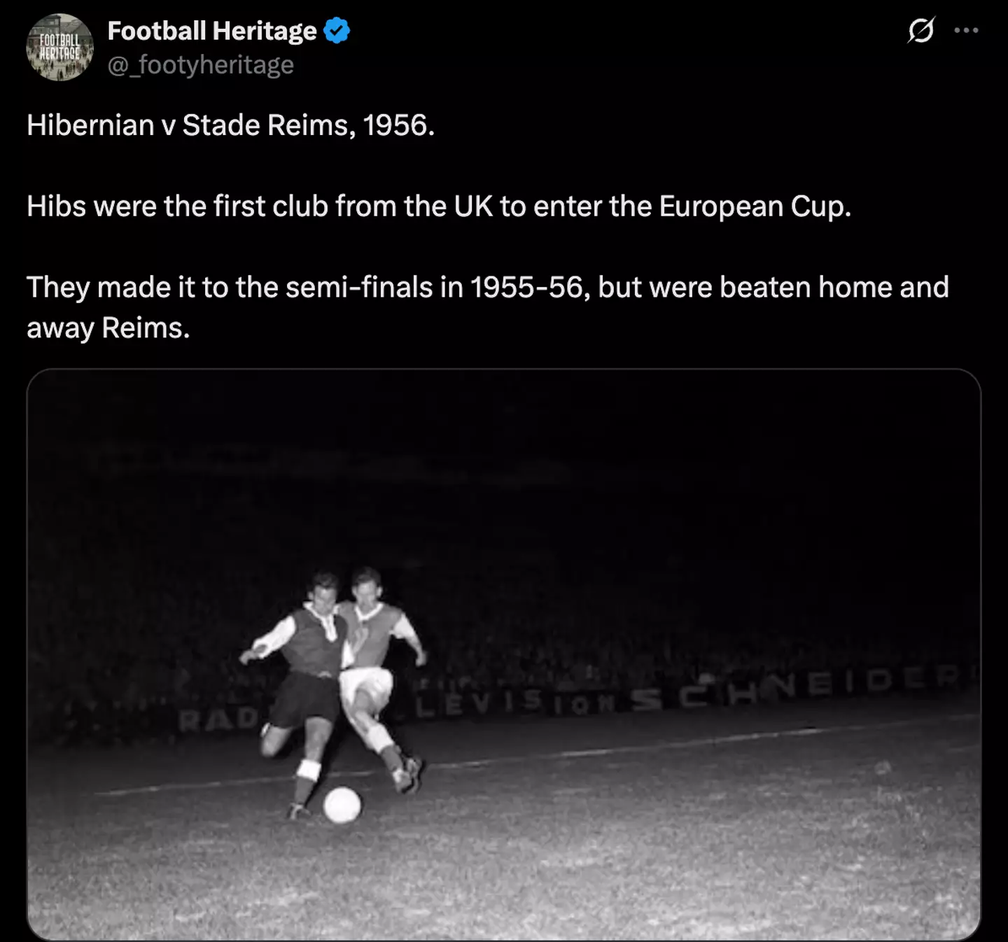 Image: Twitter/Football Heritage
