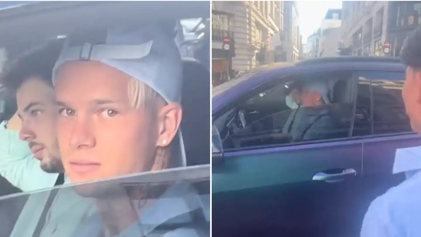 Arsenal fans confront Chelsea winger Mykhailo Mudryk in London, his reaction says it all