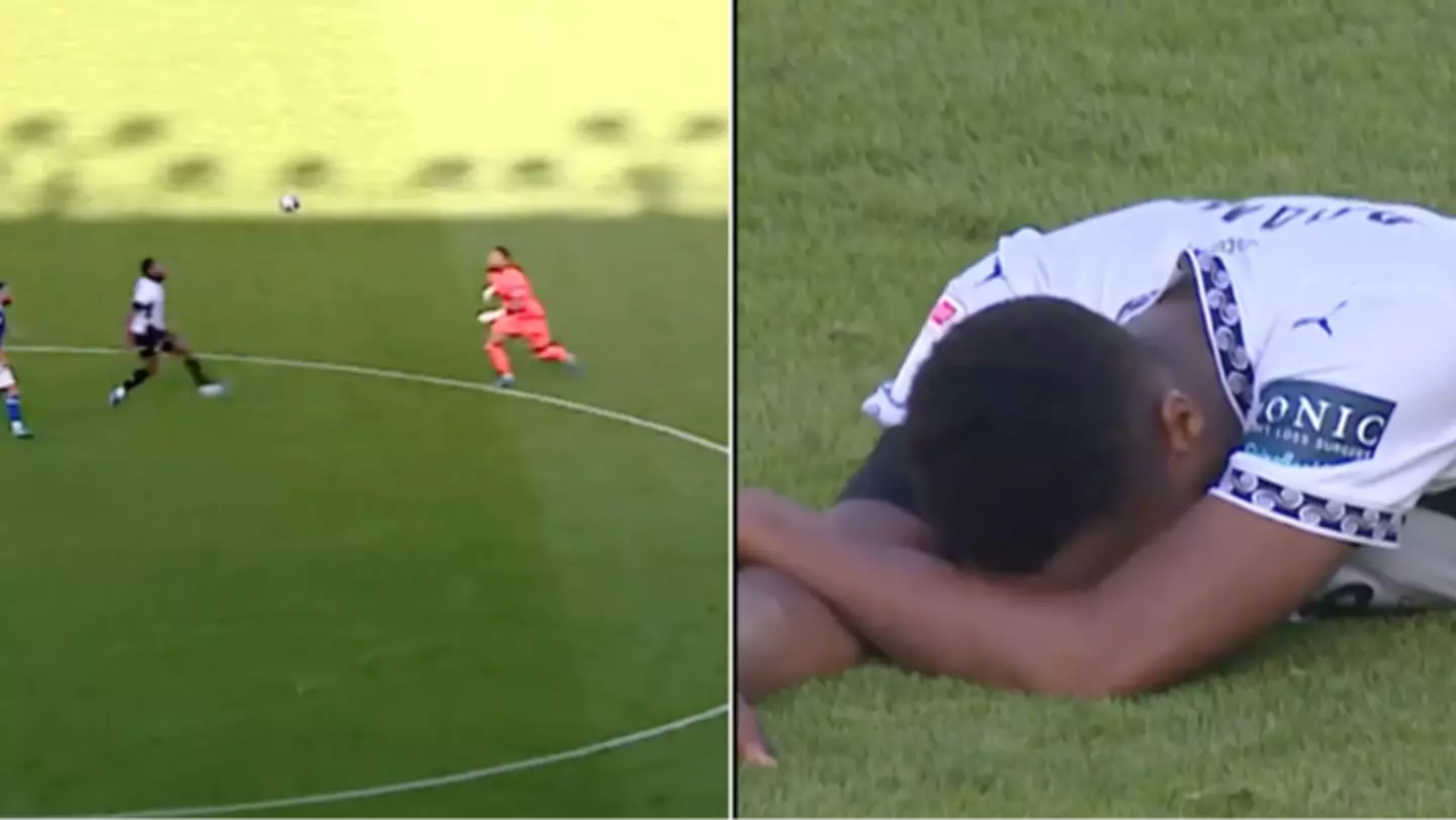 Championship player goes viral for open-goal miss fans are calling ‘the worst of all time’