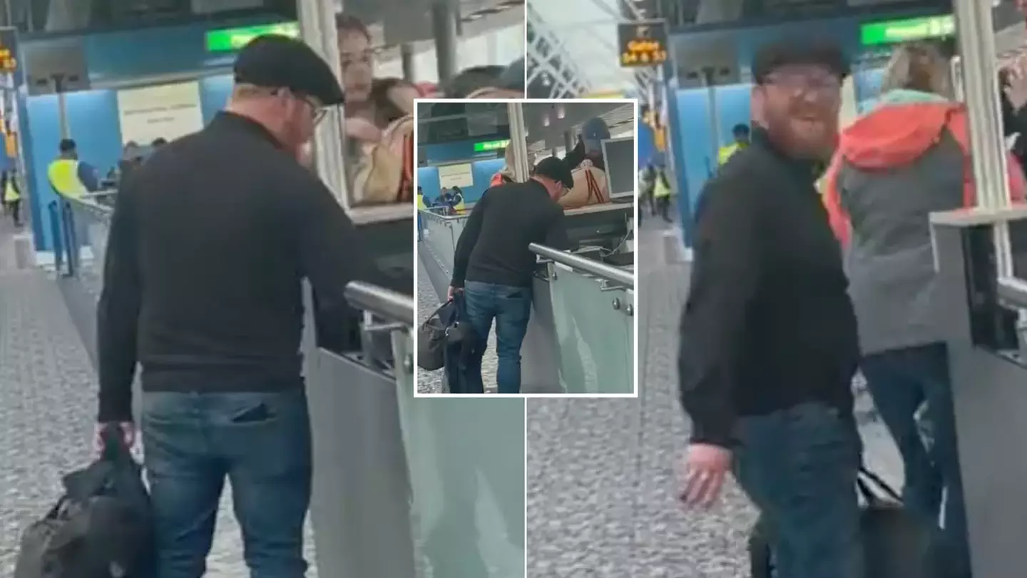 West Ham fan hijacked tannoy at Stansted airport to give hilarious announcement