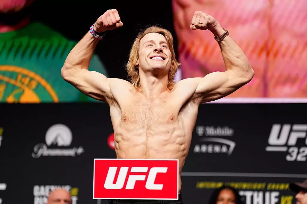 Paddy Pimblett was among the fighters who made weight ahead of UFC 324. (Image: Jeff Bottari/Zuffa LLC)