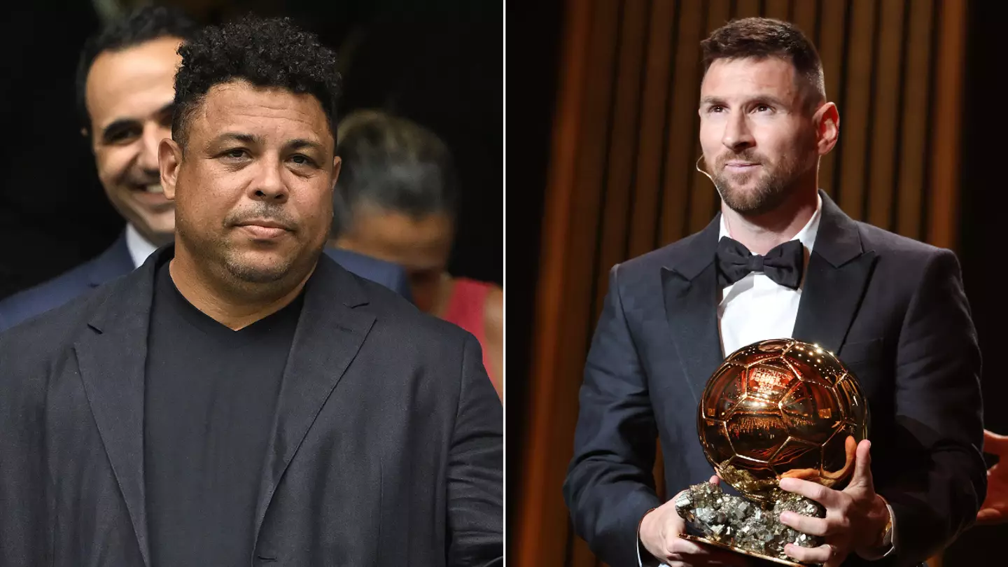 Ronaldo Nazario didn't hesitate when picking Lionel Messi as one of his four greatest footballers of all time