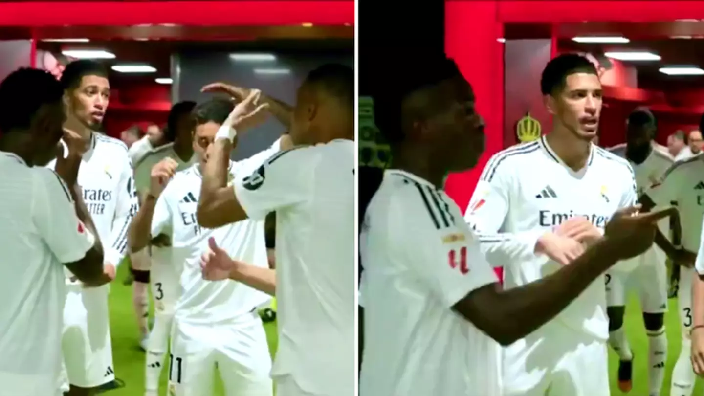 Jude Bellingham’s tunnel conversation with Kylian Mbappe, Vinicius Jr and Rodrygo has got people talking