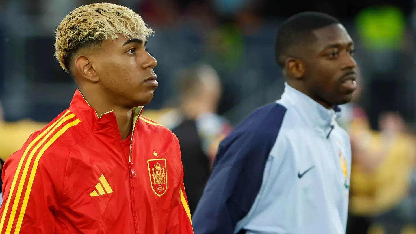 Lamine Yamal and Ousmane Dembele ahead of Spain vs France in the UEFA Nations League