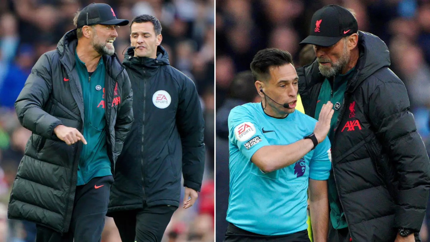 Liverpool boss Jurgen Klopp told he should face up to '10-match ban' for red card against Man City