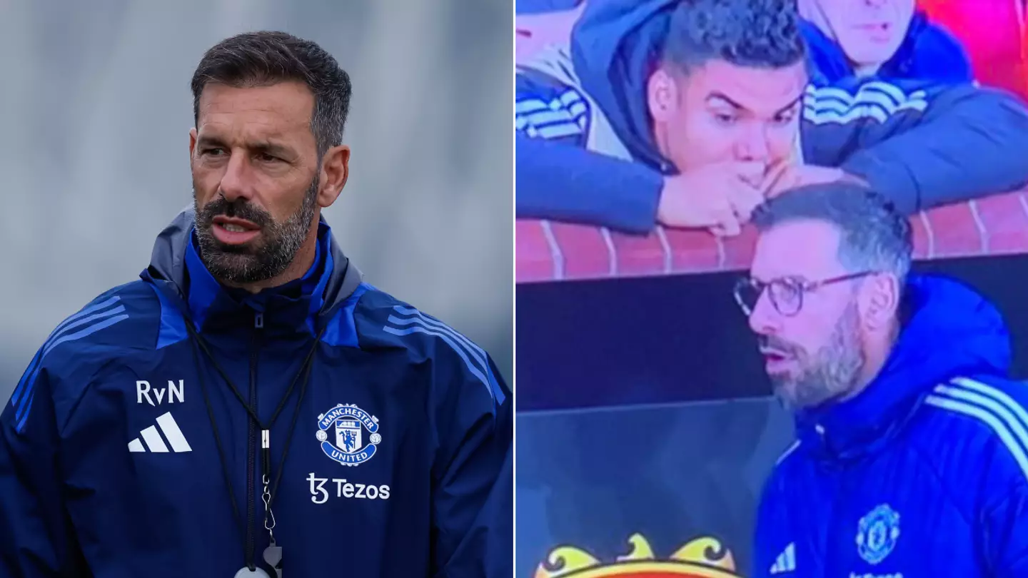 Man Utd fans have interesting theory after spotting Casemiro and Ruud van Nistelrooy moment during FC Twente draw