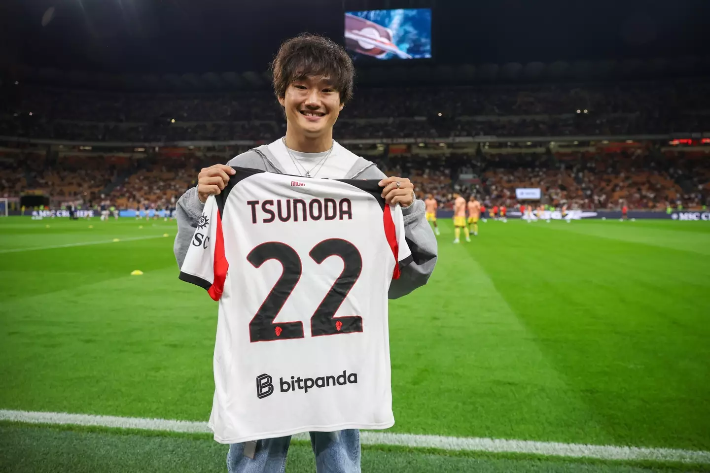 Yuki Tsunoda could be getting the boot at Red Bull. Image: Getty