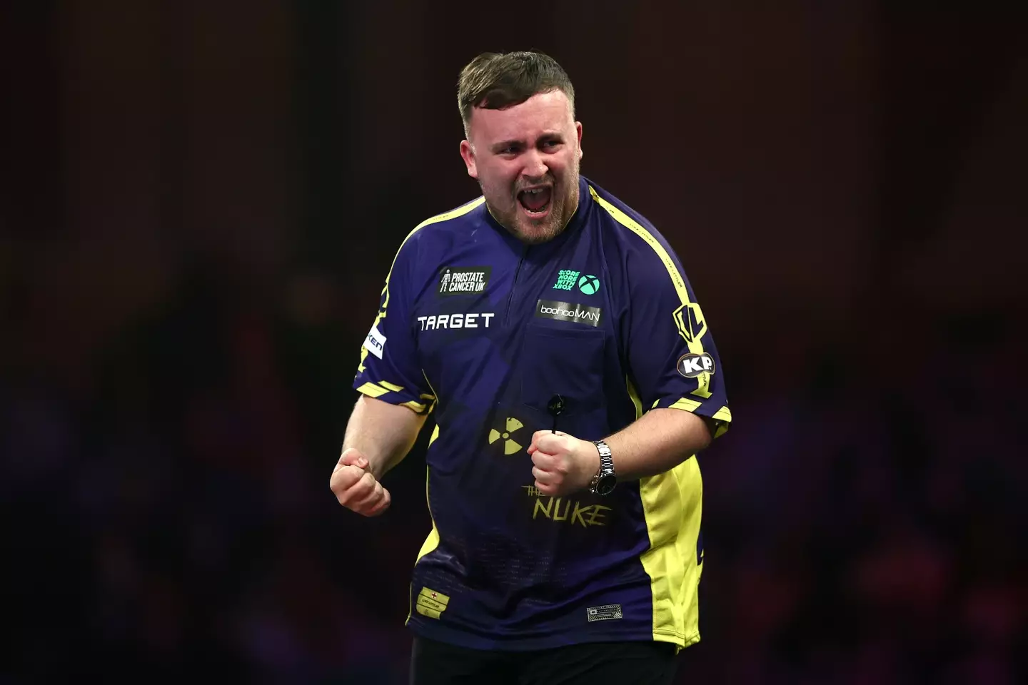 Littler turned down the chance to practice with his next opponent. Image: Getty