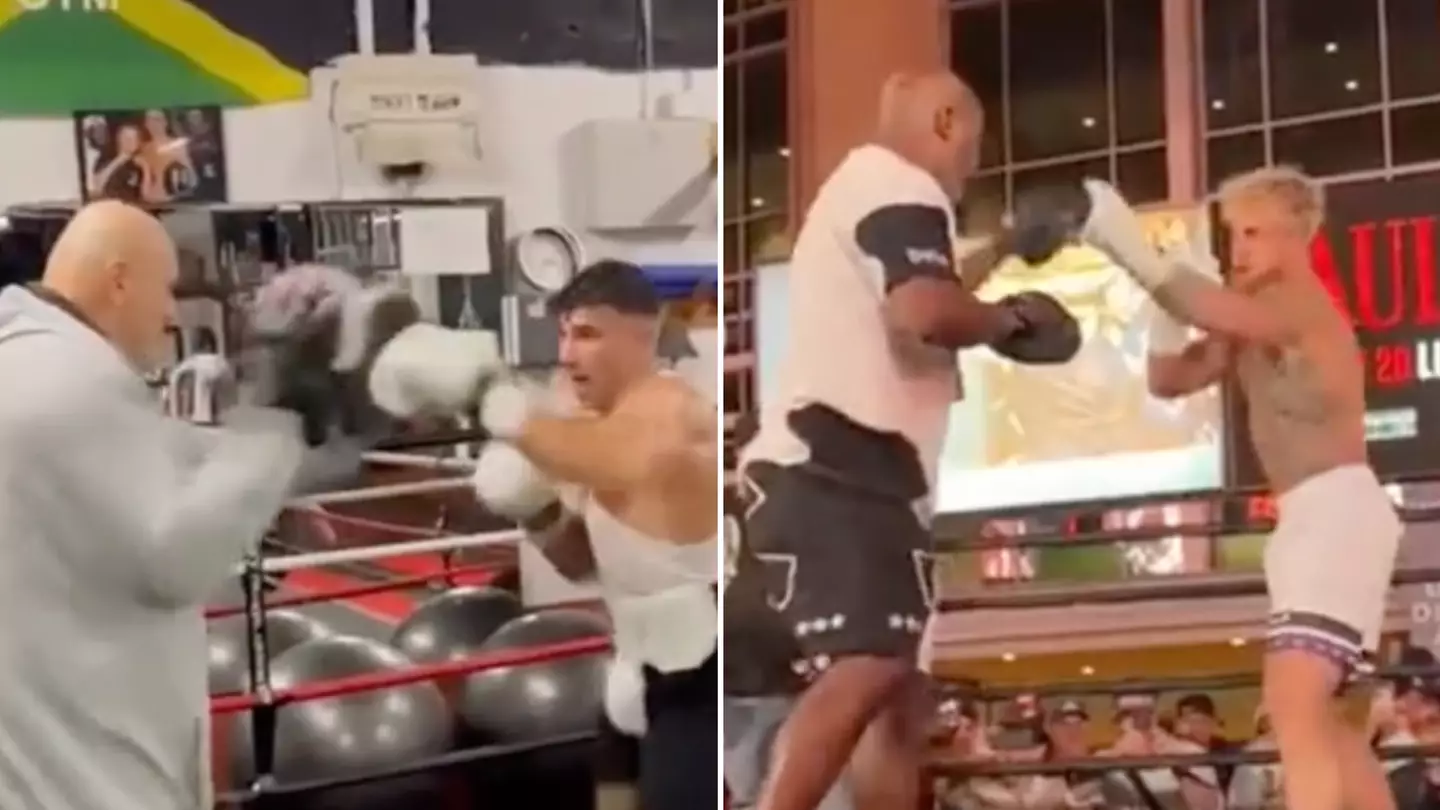 Boxing fans all saying the same thing after comparing Tommy Fury and Jake Paul's pad work
