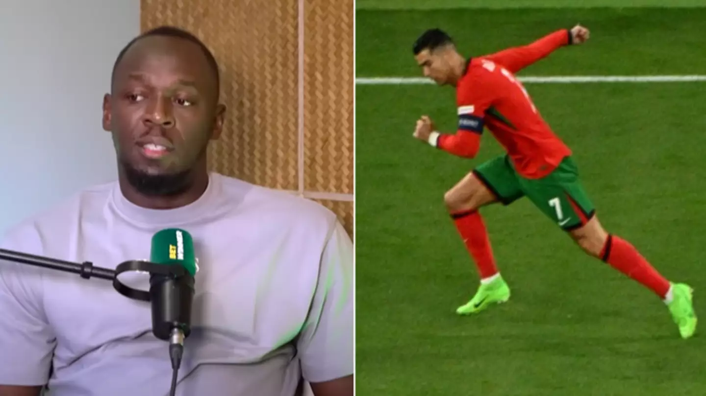 Usain Bolt didn't hesitate when asked if Cristiano Ronaldo could beat him in a race