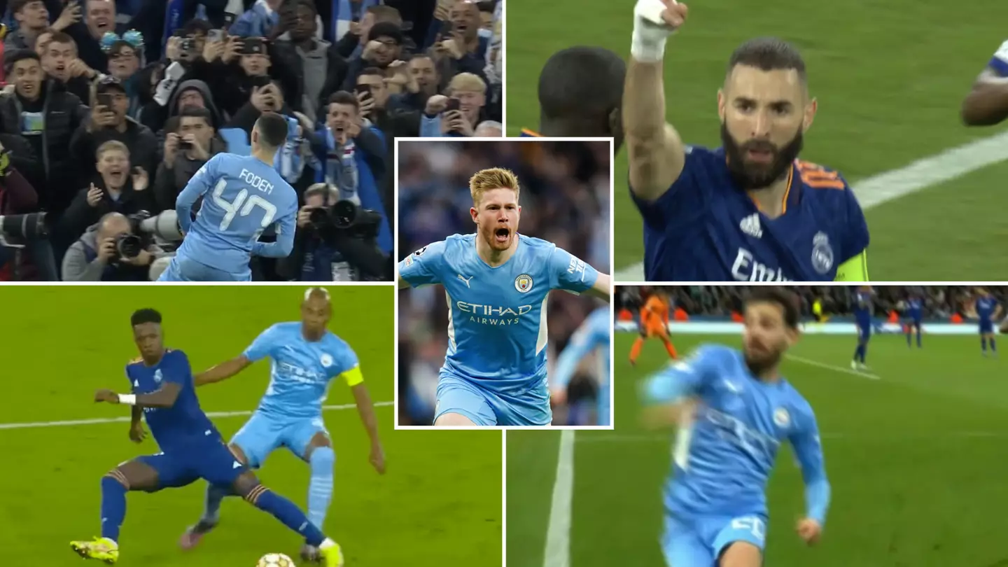 Manchester City And Real Madrid Play Incredible Semi Final First Leg