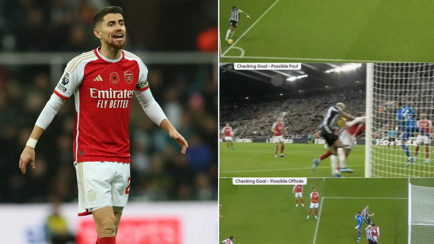 Jorginho becomes first Arsenal player to publicly respond after Newcastle VAR drama