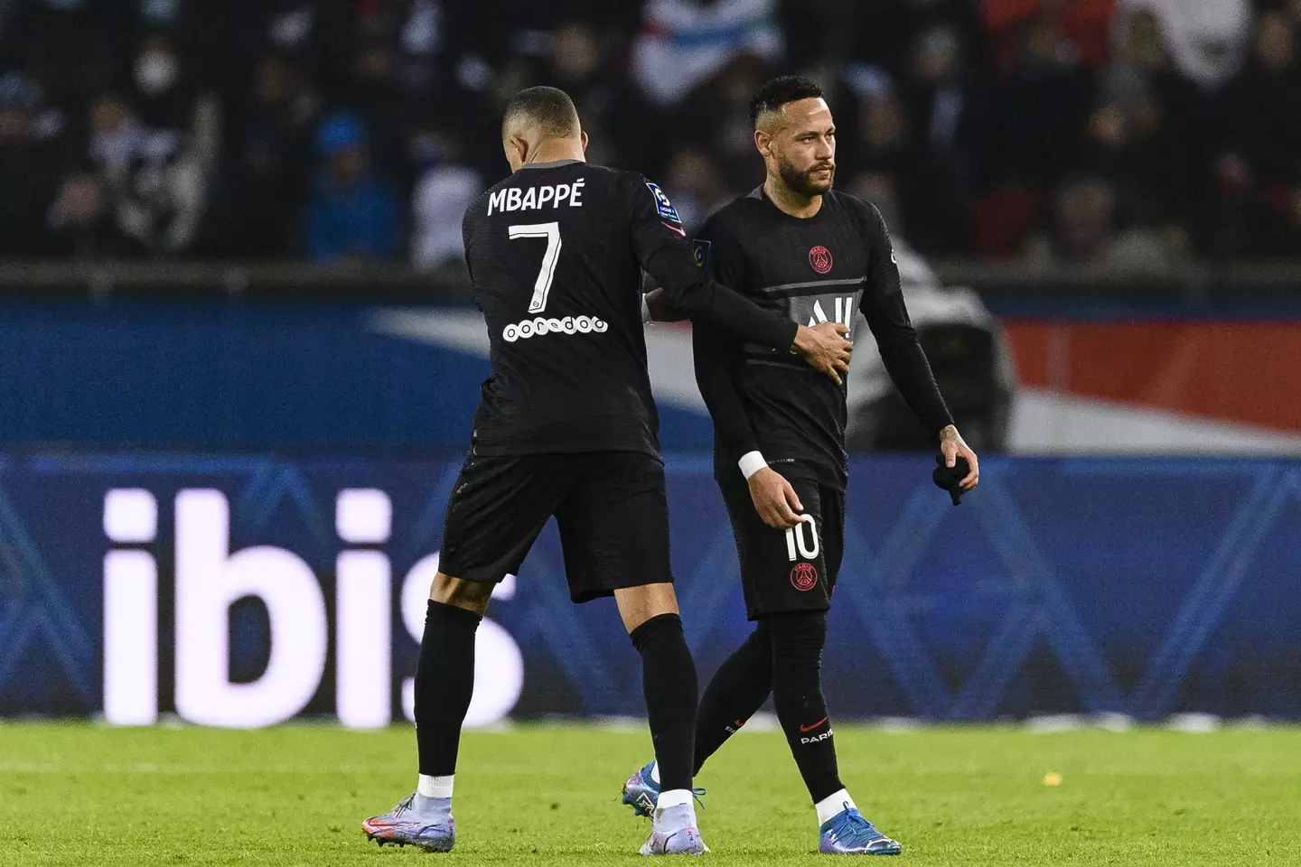 Mbappe and Neymar also came in for criticism following Wednesday's loss. Image: PA Images