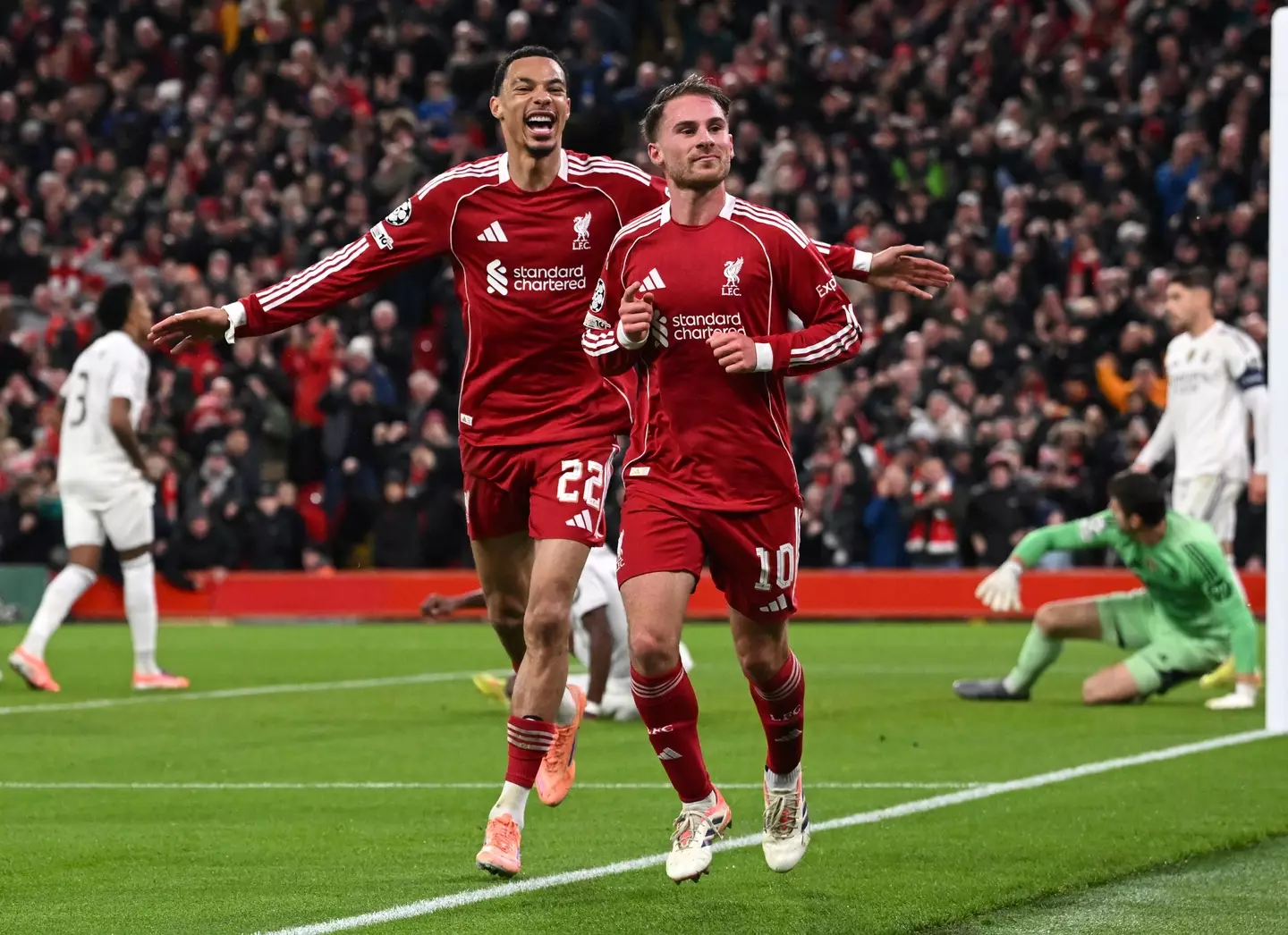 Liverpool defeated Real Madrid in the Champions League on Tuesday. (Image: Getty)