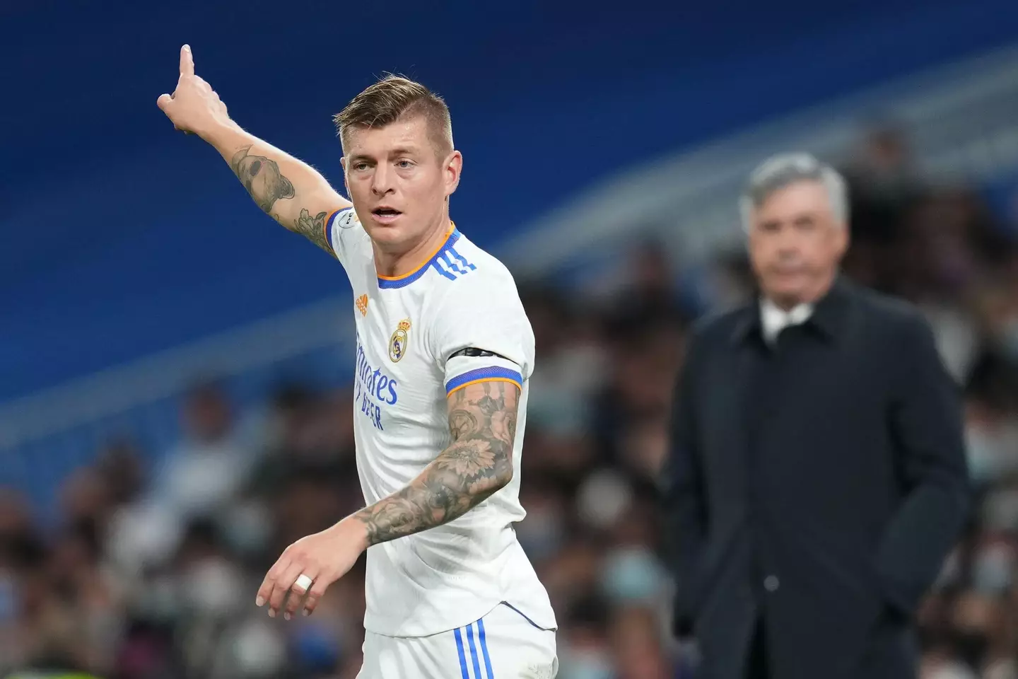 Kroos is out of contract at Madrid in the summer of 2023 (Image: Alamy)