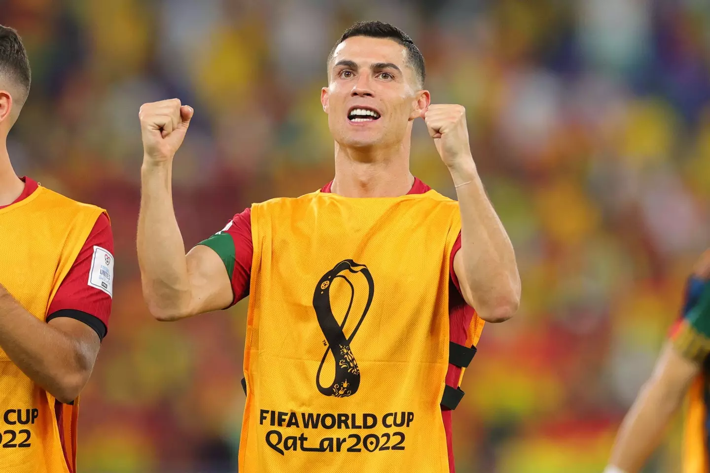 Cristiano Ronaldo celebrates Portugal's win over Ghana. Image: Alamy 