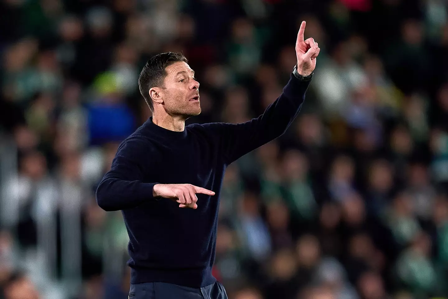 Xabi Alonso has been linked with a move to Anfield. Image: Getty
