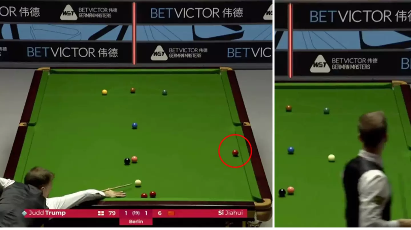 Judd Trump makes 'most difficult pot ever seen on a snooker table' in German Masters win