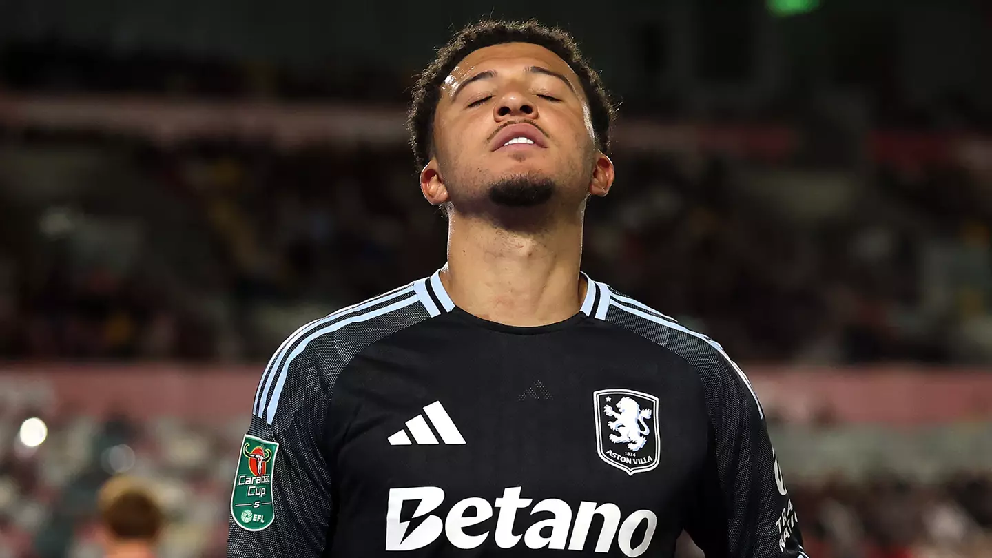 Aston Villa Staff's True Feelings on Jadon Sancho Emerge After Carabao Cup Defeat