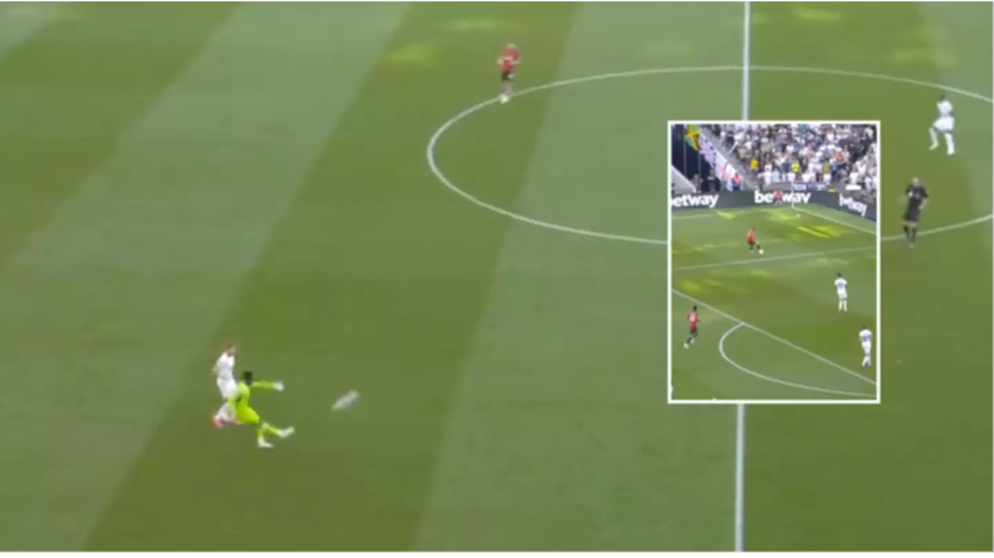 Andre Onana turns into a midfielder before pinging defence-splitting pass, he is incredible