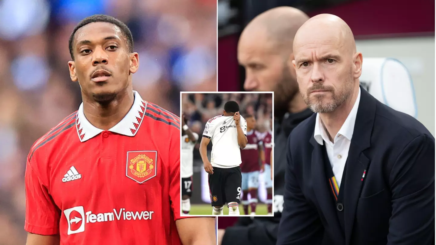 Man Utd have 'run out of patience' with Anthony Martial and 'plan to sell him' after Erik ten Hag snub