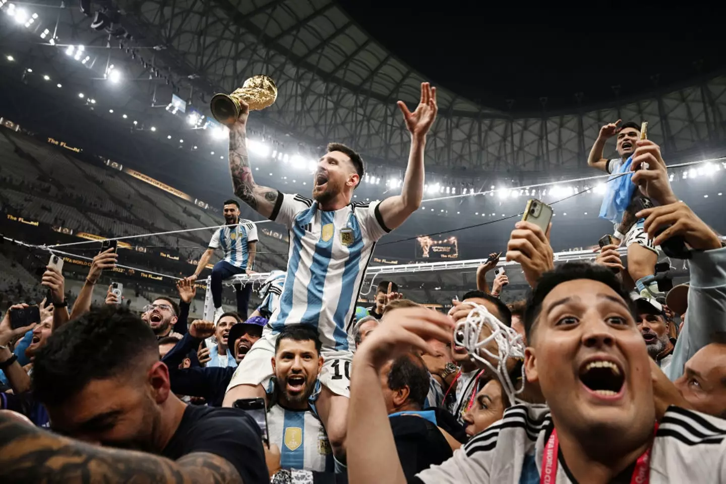 Argentina famously took home the trophy at the 2022 World Cup (Getty/Michael Regan)