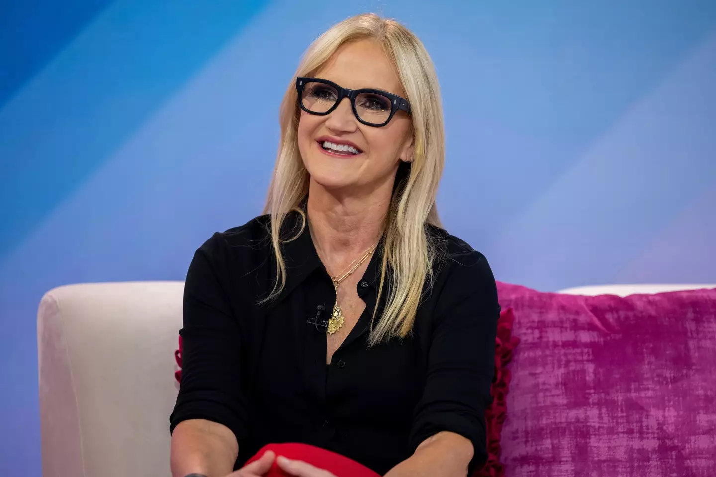 Mel Robbins has a hugely popular podcast on Spotify. Image: Getty