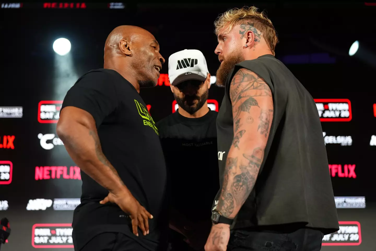 Mike Tyson takes on Jake Paul in a pro fight on July 20. Image: Getty