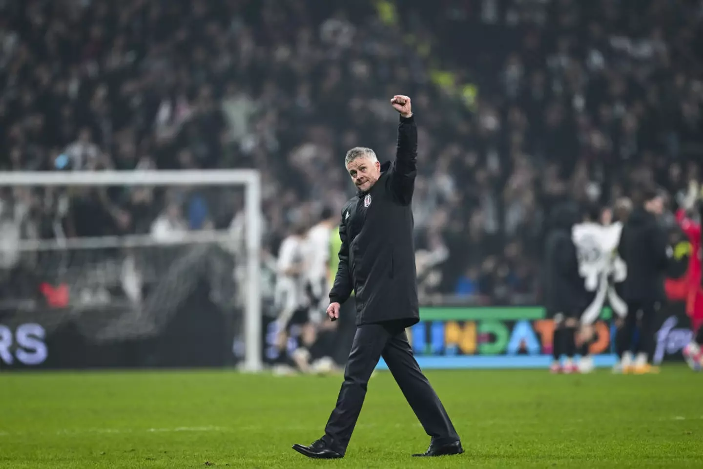 Ole Gunnar Solskjaer impressed in his first match as Besiktas manager. (Image: Getty)