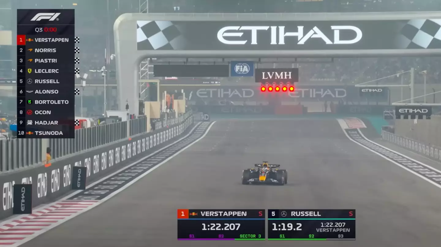 The traditional Q3 top-ten shootout will remain in place for 2026 (Image: F1TV)