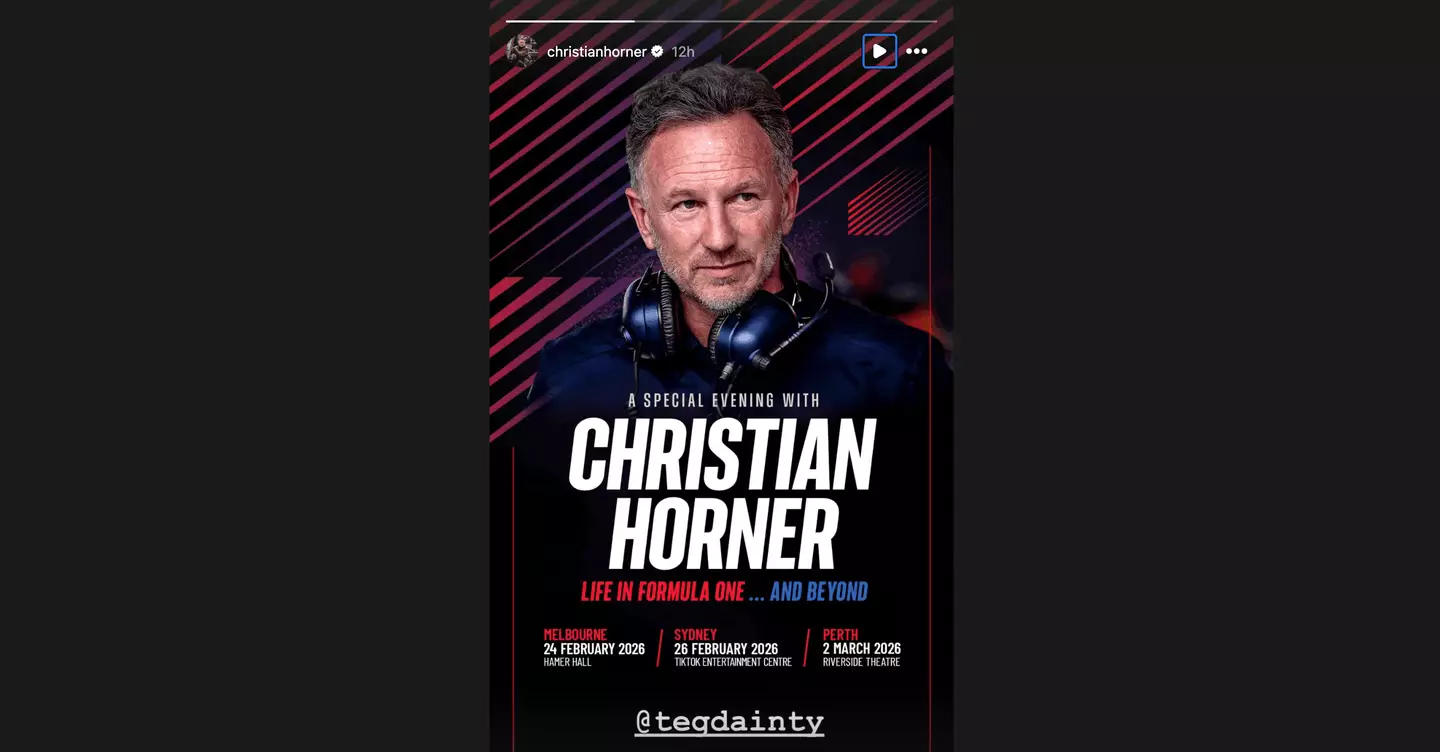 Image: Instagram/@christianhorner