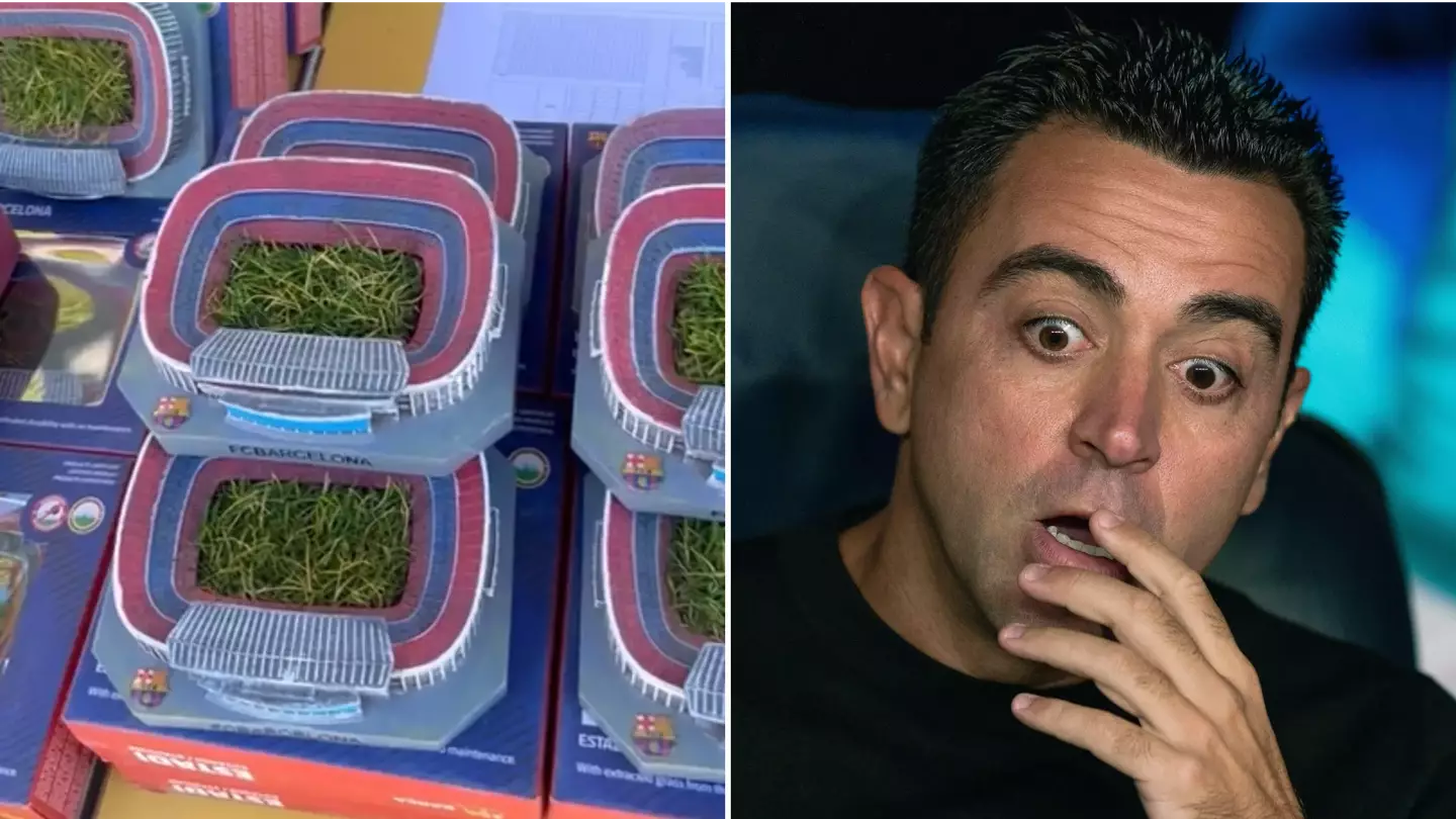 Barcelona have a shop that sells Nou Camp grass, fans are spending hundreds on the turf