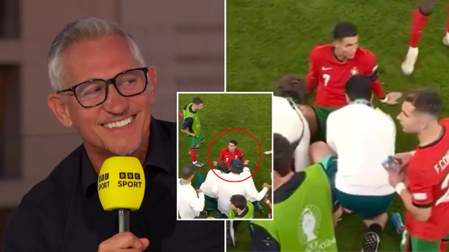 Gary Lineker makes 'wild' Cristiano Ronaldo joke that catches entire BBC studio off guard