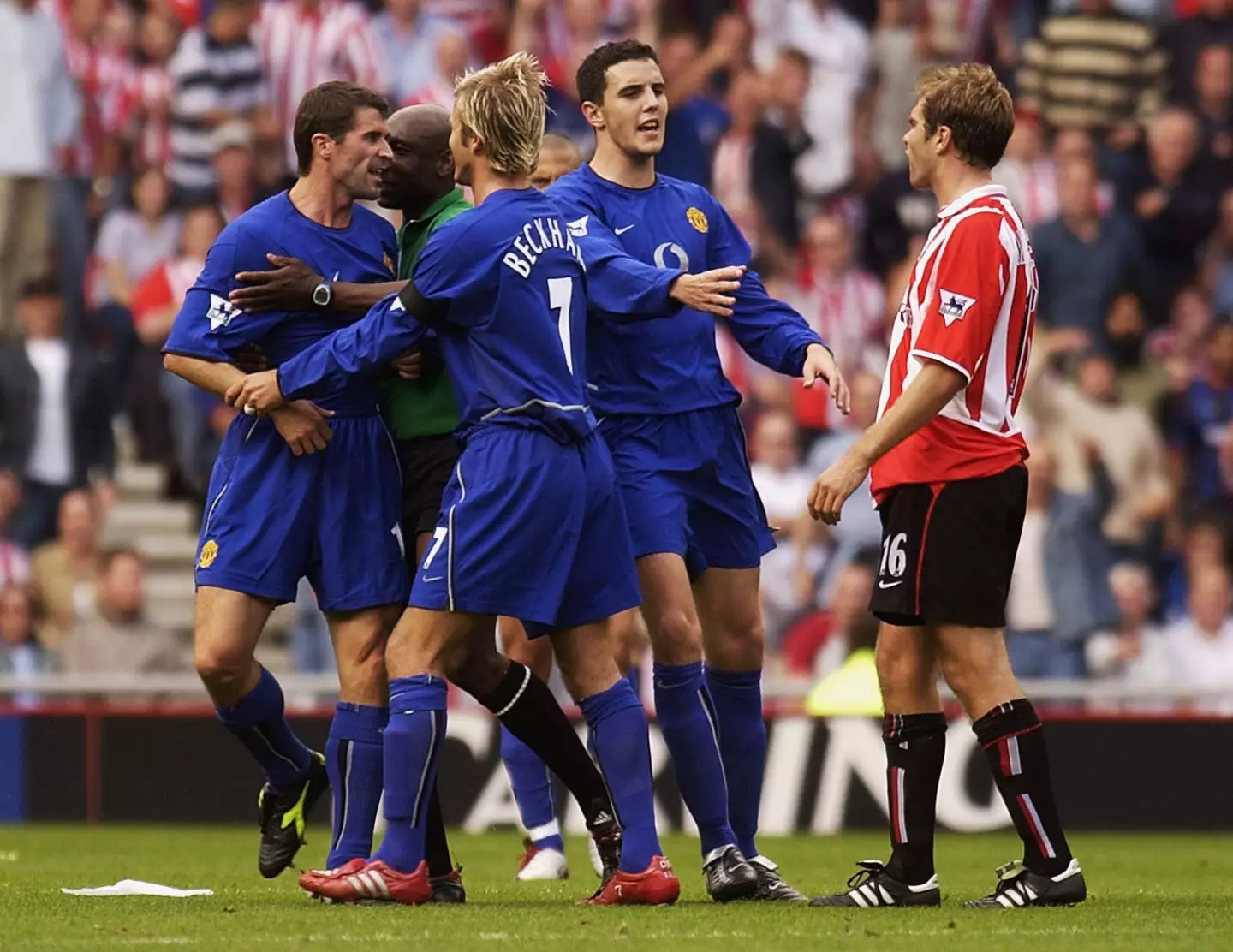 Keane and McAteer became embroiled in a high-profile feud. Image: Getty