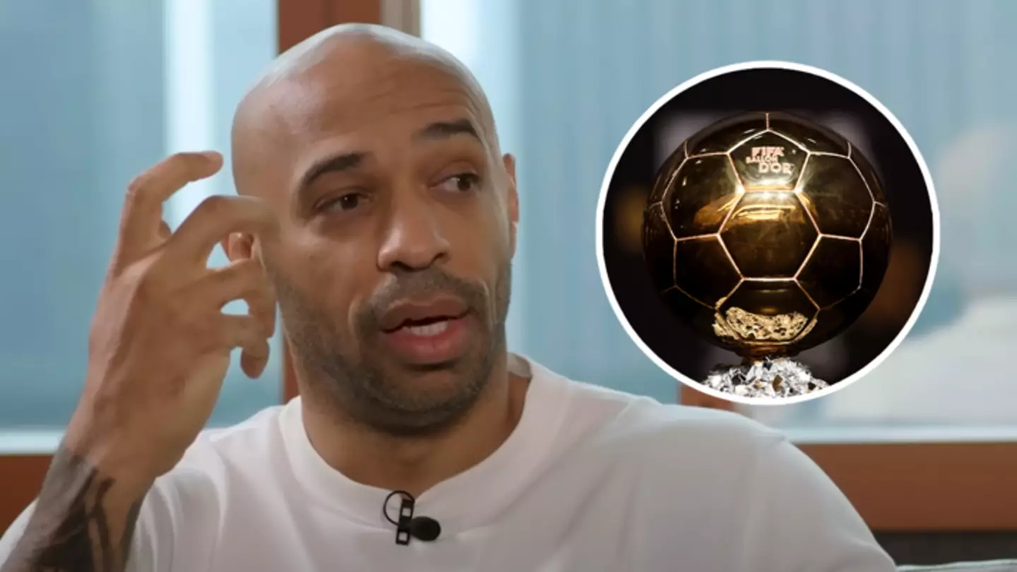 Thierry Henry had zero doubts when naming four players who should've won the Ballon d'Or but never will