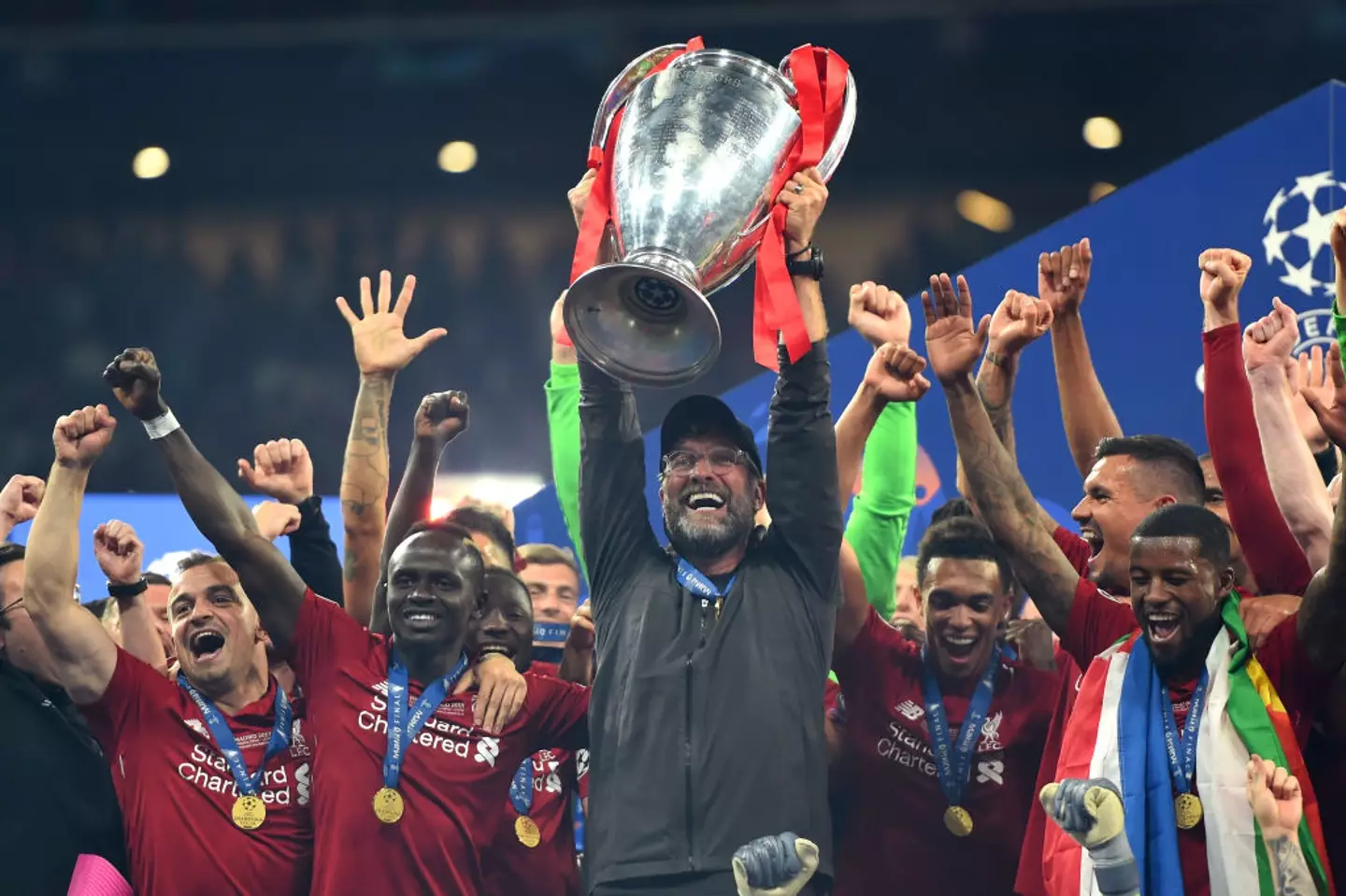 Klopp after winning the 2019 Champions League